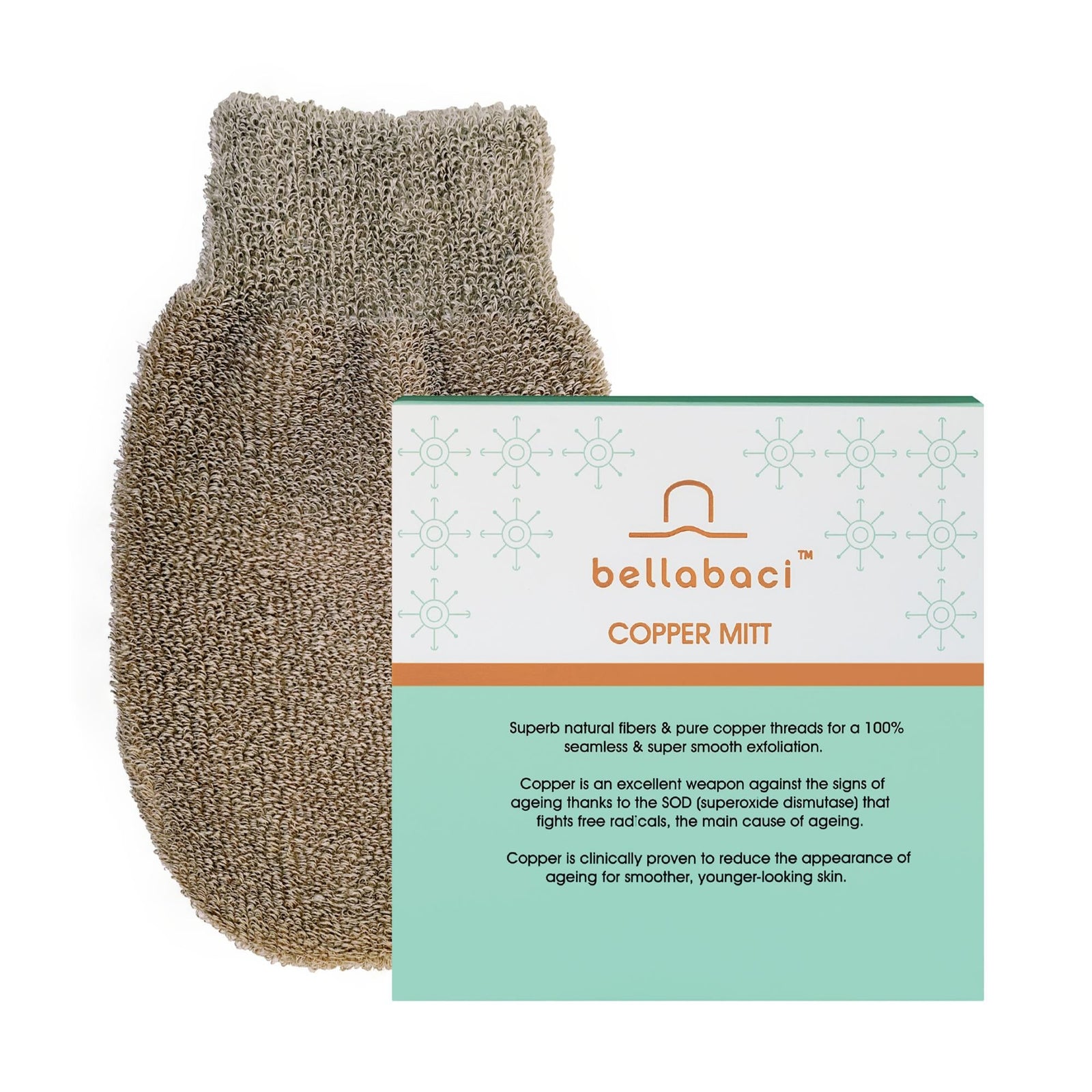 Bellabaci Copper Body Glow Mitt