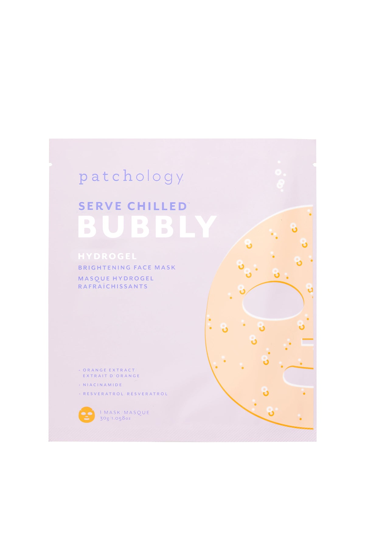 Patchology Serve Chilled Bubbly Hydrogel Face Mask, 1 ct
