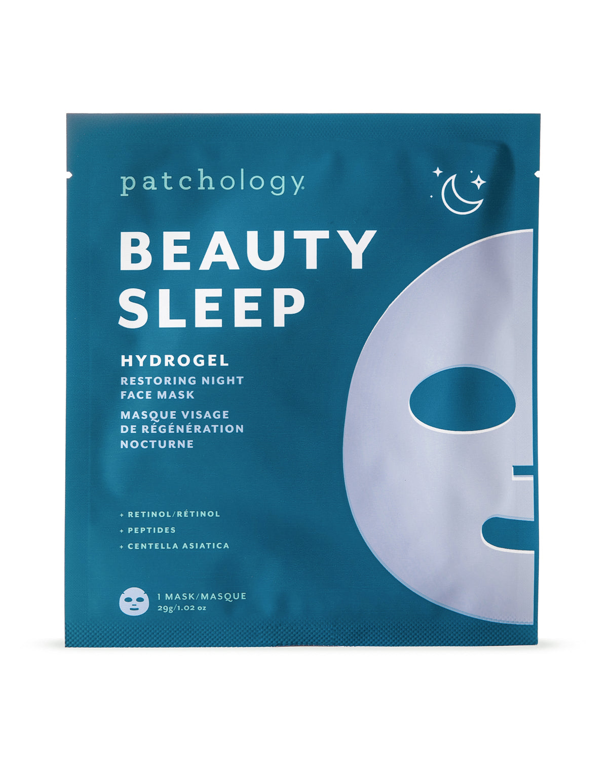 Patchology Beauty Sleep Hydrogel Face Mask, 1 ct