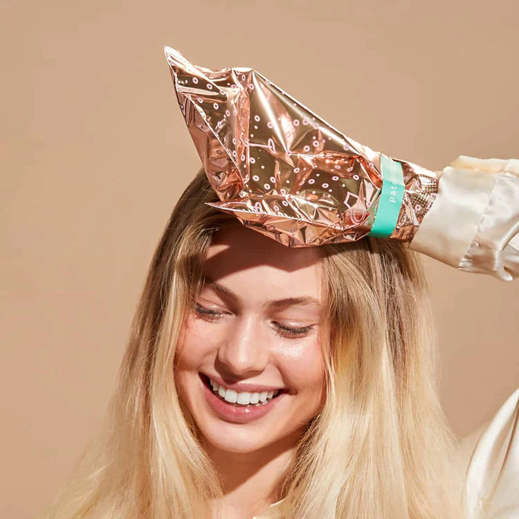 Patchology Serve Chilled Rosé Fingers, Hydrating & Anti-Aging Hand Mask, 1 ct