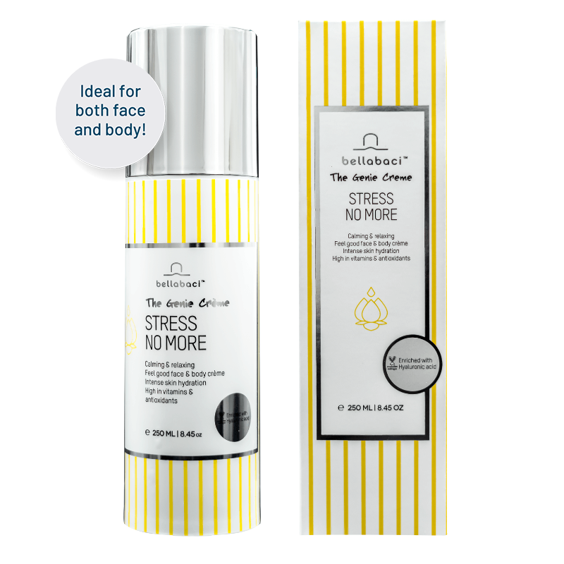 Bellabaci Stress No More w/Hyaluronic Acid Creme, 8.45 oz