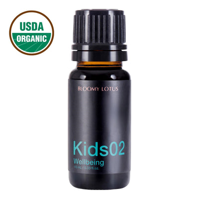 Aromatherapy Bloomy Lotus Kids02 Wellbeing Essential Oil, 10 ml