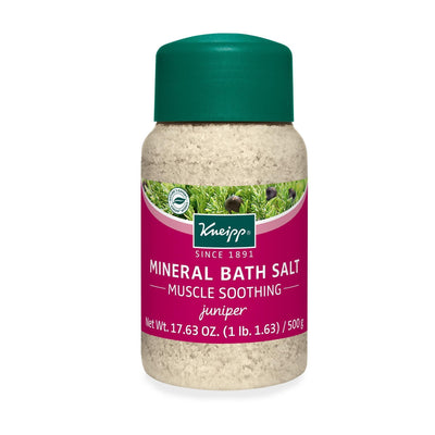 Bath & Body 17.63 oz Kneipp Juniper Mineral Bath Salt Muscle Soothing