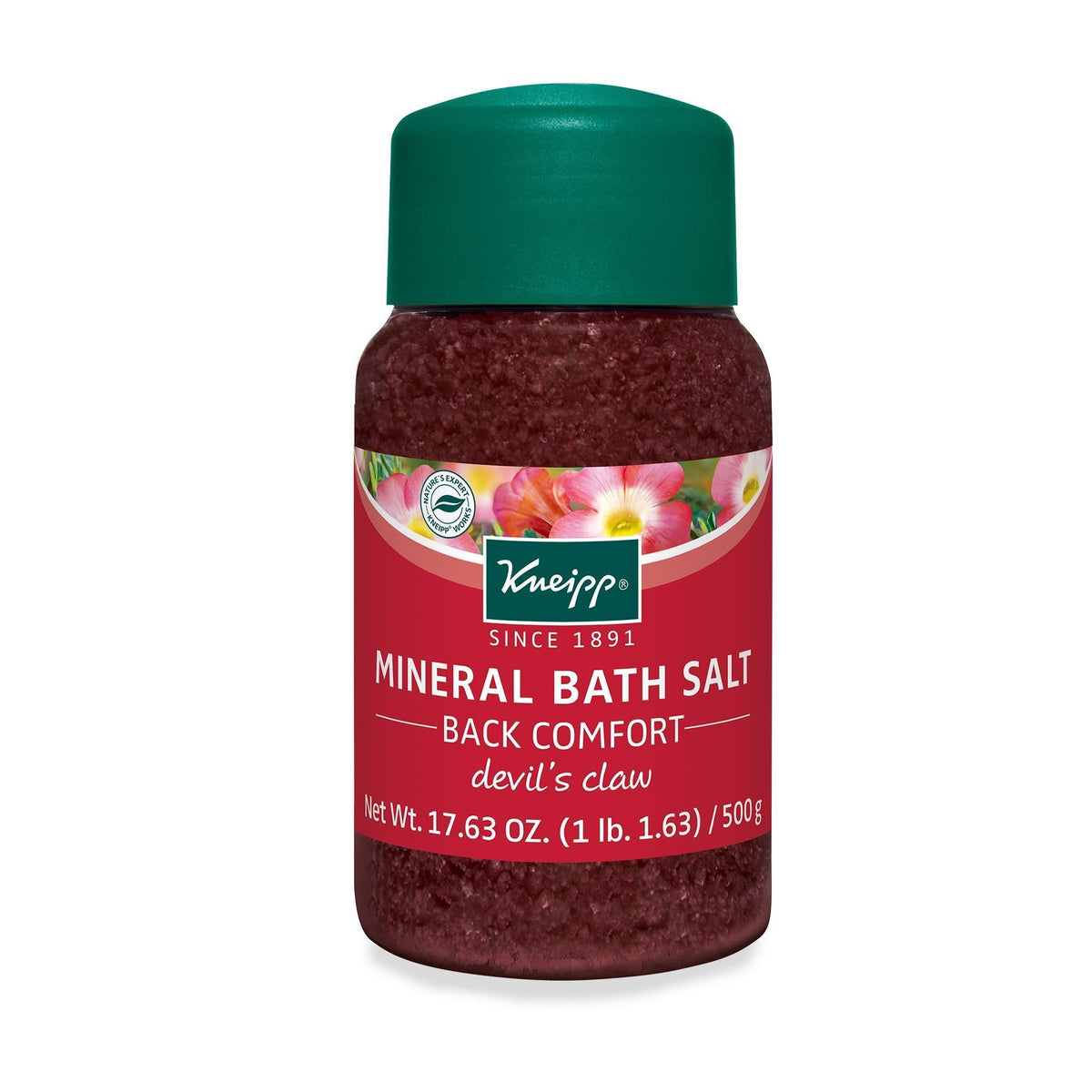 Bath & Body 17.63oz Kneipp Devil's Claw Mineral Bath Salt Back Comfort