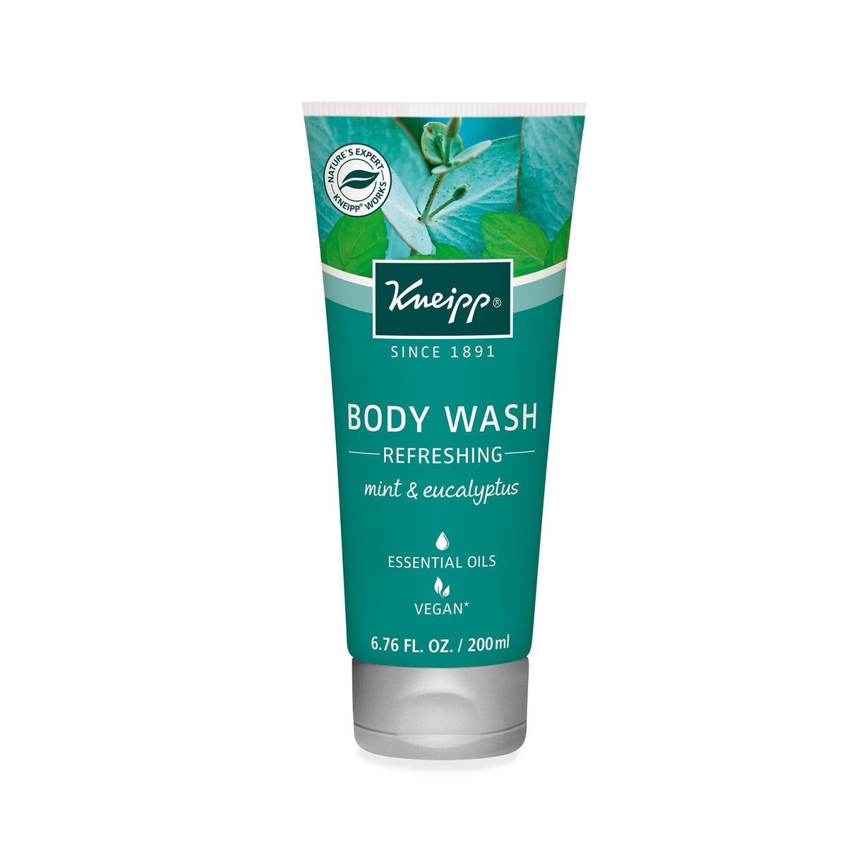 Bath & Body Kneipp Mint & Eucalyptus Body Wash Refreshing 6.76oz
