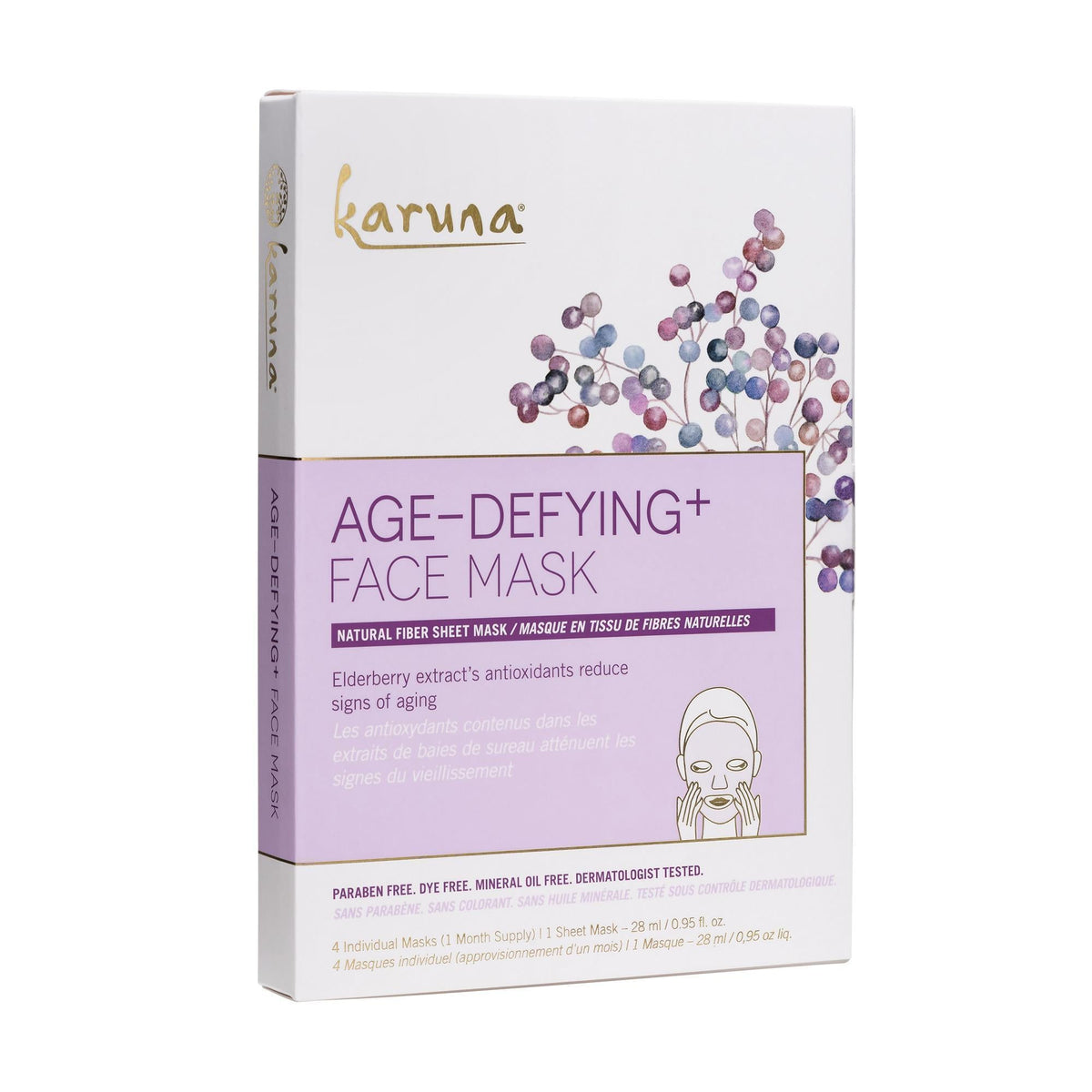 Exfoliants, Peels, Masks & Scr 4ct Karuna Age Defying + Face Mask
