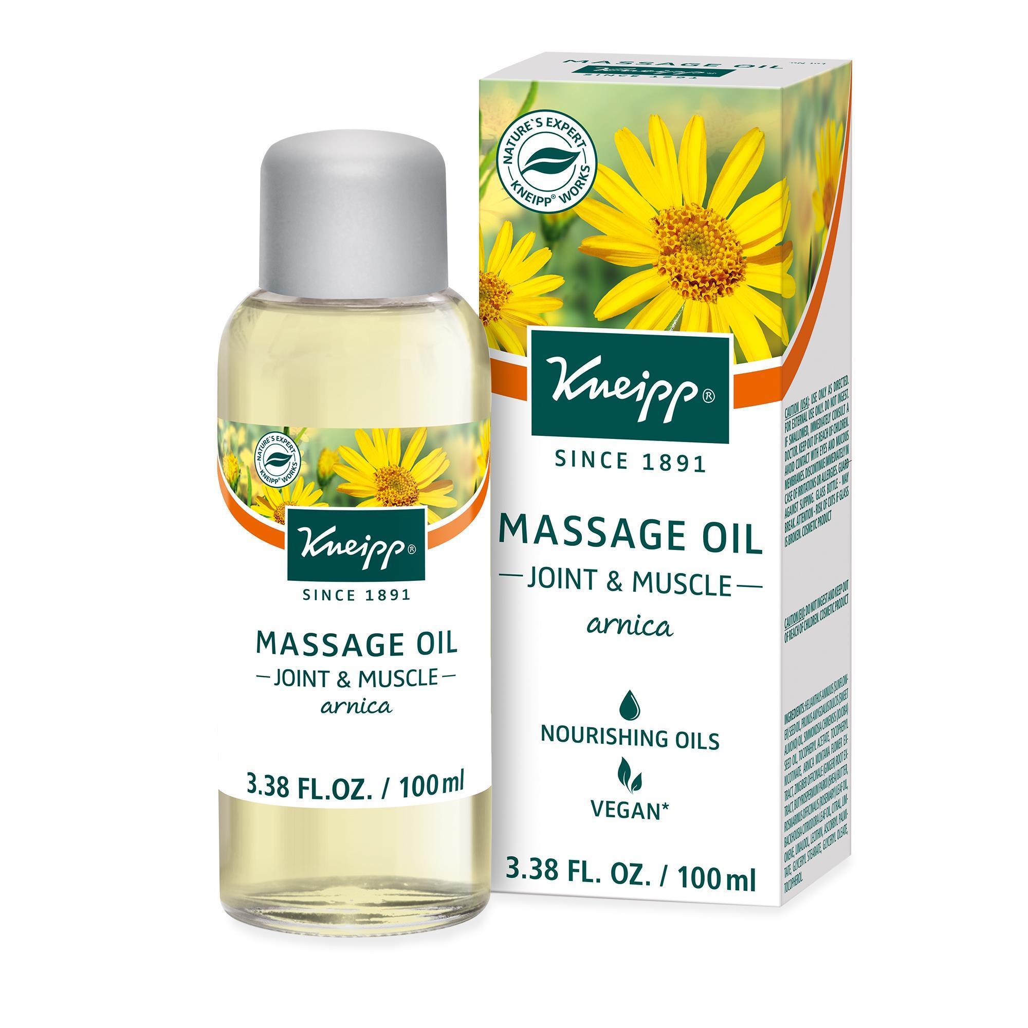 Massage Oils 3.38oz Kneipp Arnica Massage Oil Joint & Muscle