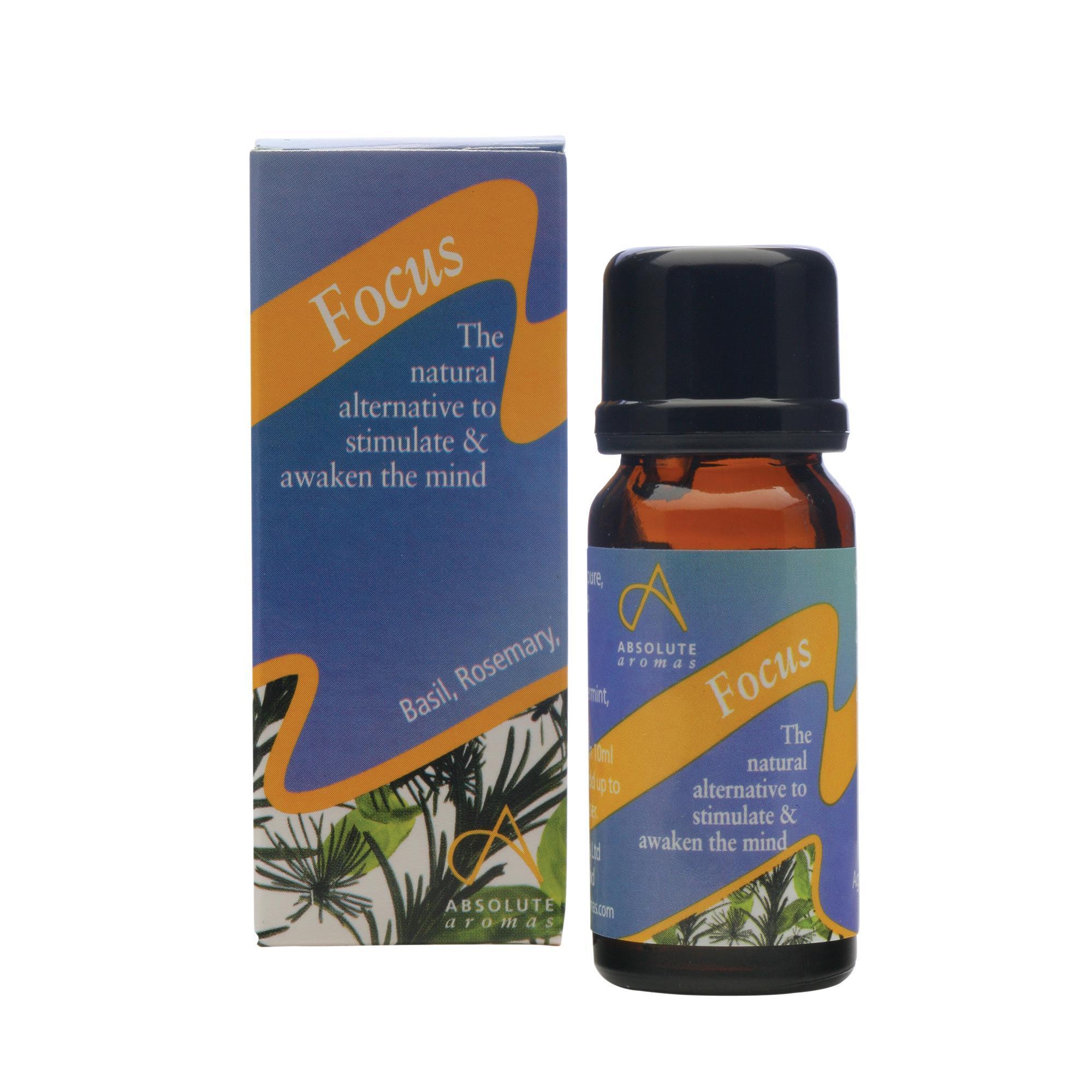 Single Notes 10 ml Absolute Aromas Focus Aromatherapy Blend 10ml