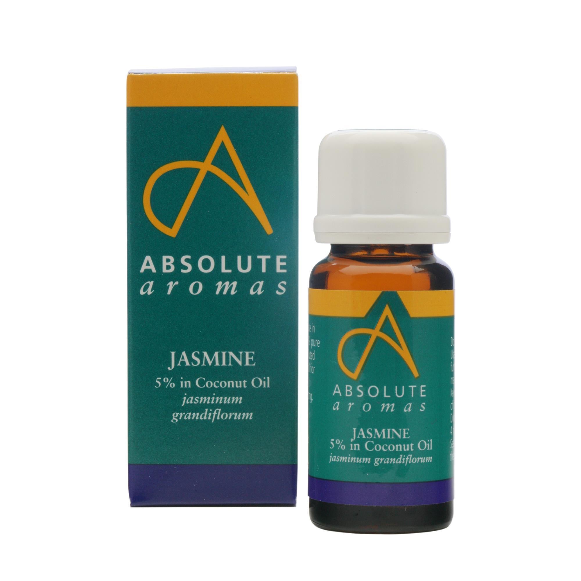 Single Notes 10 ml Absolute Aromas Jasmine 5% Dilution Essentail Oil 10ml